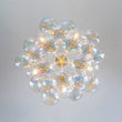 Load image into Gallery viewer, Farmhouze Light - Mid - Century Clear Rainbow Glass Cluster Bubble Chandelier - Chandelier - 24.8 in - 
