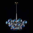 Load image into Gallery viewer, Farmhouze Light - Mid - Century Clear Rainbow Glass Cluster Bubble Chandelier - Chandelier - 24.8 in - 
