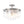 Load image into Gallery viewer, Farmhouze Light - Mid - Century Glam Tiered Water Textured Glass Chandelier - Chandelier - Nickel/6 - Light - 
