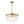 Load image into Gallery viewer, Farmhouze Light - Mid - Century Layered Textured Glass Round Ceiling Light - Chandelier - Brass - 
