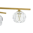 Load image into Gallery viewer, Farmhouze Light-Mid-Century Sparkled Crystal Round Tiered Sputnik Ceiling Light-Chandelier-Brass-
