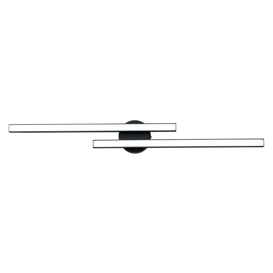 Farmhouze Light - Minimalist 2 - Light Linear Dimmable LED Semi Flush Wall Light - Wall Sconce - 47in/6000K - 
