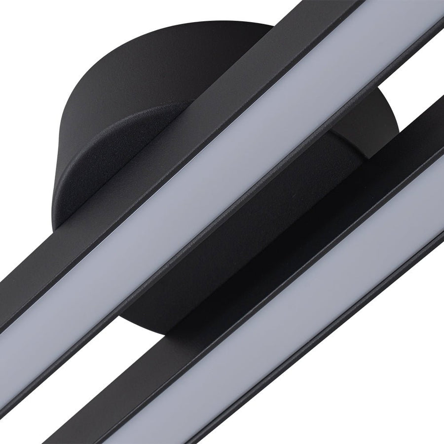 Farmhouze Light - Minimalist 2 - Light Linear Dimmable LED Semi Flush Wall Light - Wall Sconce - 47in/6000K - 
