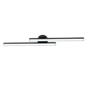 Farmhouze Light - Minimalist 2 - Light Linear Dimmable LED Semi Flush Wall Light - Wall Sconce - 47in/6000K - 