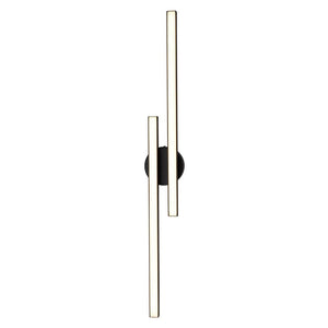 Farmhouze Light - Minimalist 2 - Light Linear Dimmable LED Semi Flush Wall Light - Wall Sconce - 47in/6000K - 