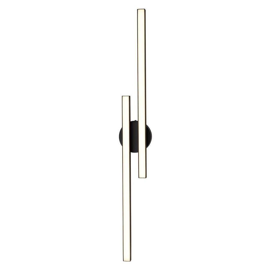 Farmhouze Light - Minimalist 2 - Light Linear Dimmable LED Semi Flush Wall Light - Wall Sconce - 47in/6000K - 