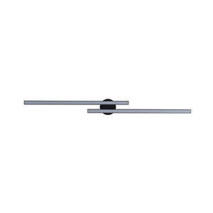 Farmhouze Light - Minimalist 2 - Light Linear Dimmable LED Semi Flush Wall Light - Wall Sconce - 47in/6000K - 