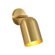 Load image into Gallery viewer, Farmhouze Light-Minimalist Brass Single Adjustable Ceiling Spotlight-Ceiling Light-Brass-
