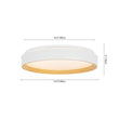 Load image into Gallery viewer, Farmhouze Light - Minimalist Dimmable LED Round Flush Mount Ceiling Light - Ceiling Light - 19.7 in - 
