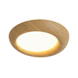 Load image into Gallery viewer, Farmhouze Light-Minimalist Farmhouse Dimmable LED Faux Wood Halo Ceiling Light-Ceiling Light-Oak-
