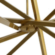 Load image into Gallery viewer, Farmhouze Light - Modern 12 - Light Brass Adjustable Linear Arm Sputnik Chandelier - Chandelier - Brass - 
