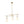 Load image into Gallery viewer, Farmhouze Light - Modern 3 - Light White Glass Globe Brass Tiered Sputnik Chandelier - Chandelier - Brass - 
