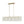Load image into Gallery viewer, Farmhouze Light - Modern 5 - Light Crystal Accented Oblong Cage Kitchen Island Pendant - Chandelier - Brass - 
