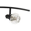 Load image into Gallery viewer, Farmhouze Light - Modern 6 - Light Branched Linear Crystal Spotlight Track Light - Ceiling Light - Black - 
