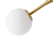 Load image into Gallery viewer, Farmhouze Light-Modern 6-Light Brass Frosted Glass Globe Branched Chandelier-Chandelier-Brass-

