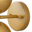 Load image into Gallery viewer, Farmhouze Light - Modern Brass 2 - Light Sand Glass Up Down Vanity Wall Lamp - Wall Sconce - 2 Packs - 

