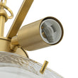 Load image into Gallery viewer, Farmhouze Light-Modern Cloudy Style Misty Swirl Glass Tiered Chandelier-Chandelier-Brass-
