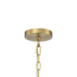 Load image into Gallery viewer, Farmhouze Light-Modern Cloudy Style Misty Swirl Glass Tiered Chandelier-Chandelier-Brass-
