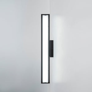 Farmhouze Light - Modern Dimmable LED Black Wide Bathroom Vanity Light - Wall Sconce - Black - 