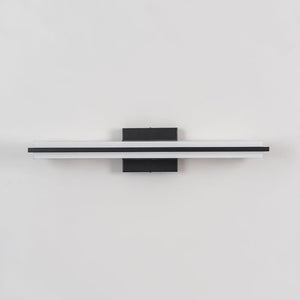 Farmhouze Light - Modern Dimmable LED Black Wide Bathroom Vanity Light - Wall Sconce - Black - 