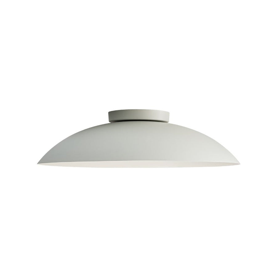 Farmhouze Light - Modern Dimmable LED Saucer Wide Dome Flush Mount Light - Ceiling Light - White - 