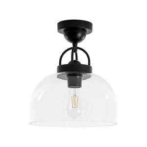 Farmhouze Light - Modern Farmhouse 1 - Light Simple Glass Dome Ceiling Light - Ceiling Light - Brass - 