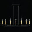 Load image into Gallery viewer, Farmhouze Light - Modern Farmhouse 12 - Light Candle Oblong Island Chandelier - Chandelier - 12 Bulbs - 
