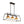 Load image into Gallery viewer, Farmhouze Light - Modern Farmhouse 3 - Light Rectangle Linear Island Chandelier - Chandelier - Black + Brass - 
