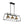 Load image into Gallery viewer, Farmhouze Light - Modern Farmhouse 3 - Light Rectangle Linear Island Chandelier - Chandelier - Black + Brass - 
