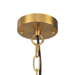 Load image into Gallery viewer, Farmhouze Light - Modern Farmhouse Brass Single Black Cone Pendant Light - Pendant - Black + Brass - 
