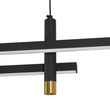 Load image into Gallery viewer, Farmhouze Light-Modern Farmhouse Dimmable LED Linear Kitchen Island Pendant-Chandelier-Black-
