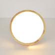 Load image into Gallery viewer, Farmhouze Light - Modern Farmhouse Dimmable LED Round Wooden Ceiling Light - Ceiling Light - 15 in - 
