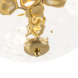 Load image into Gallery viewer, Farmhouze Light-Modern Farmhouse Wide Bowl Water Glass Ceiling Light-Ceiling Light-Brass-
