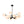 Load image into Gallery viewer, Farmhouze Light - Modern Frosted Glass Bubble Brass Sputnik Chandelier - Chandelier - 12 - Light/Black - 

