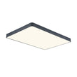 Load image into Gallery viewer, Farmhouze Light - Modern Large Rectangular Dimmable LED Ceiling Light - Ceiling Light - Grey - 
