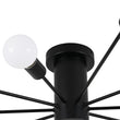 Load image into Gallery viewer, Farmhouze Light-Modern Linear Sputnik Semi Flush Mount Ceiling Light-Ceiling Light-Gold-
