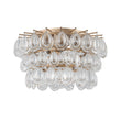 Load image into Gallery viewer, Farmhouze Light-Modern Luxury Brass 3-Tier Round Crystal Drop Ceiling Light-Ceiling Light-15 in-
