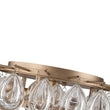 Load image into Gallery viewer, Farmhouze Light-Modern Luxury Brass 3-Tier Round Crystal Drop Ceiling Light-Ceiling Light-15 in-

