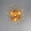 Load image into Gallery viewer, Farmhouze Light-Modern Luxury Brass 3-Tier Round Crystal Drop Ceiling Light-Ceiling Light-15 in-
