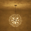 Load image into Gallery viewer, Farmhouze Light - Modern Luxury Crystal Floral Round Firework Starburst Chandelier - Chandelier - Chrome - 
