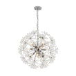 Load image into Gallery viewer, Farmhouze Light - Modern Luxury Crystal Floral Round Firework Starburst Chandelier - Chandelier - Chrome - 
