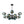 Load image into Gallery viewer, Farmhouze Light - Modern Sputnik Gradual Blue Glass Globe Bubble Chandelier - Chandelier - Brass - 
