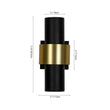 Load image into Gallery viewer, Farmhouze Light-Modern Waterproof Tube Dimmable LED Outdoor Wall Lamp-Wall Sconce-2 Units-
