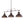 Load image into Gallery viewer, Farmhouze Light - OpenBox - Industrial Kitchen Linear Pot Lid Island Pendant Light - Chandelier - Antiqued Silver - 
