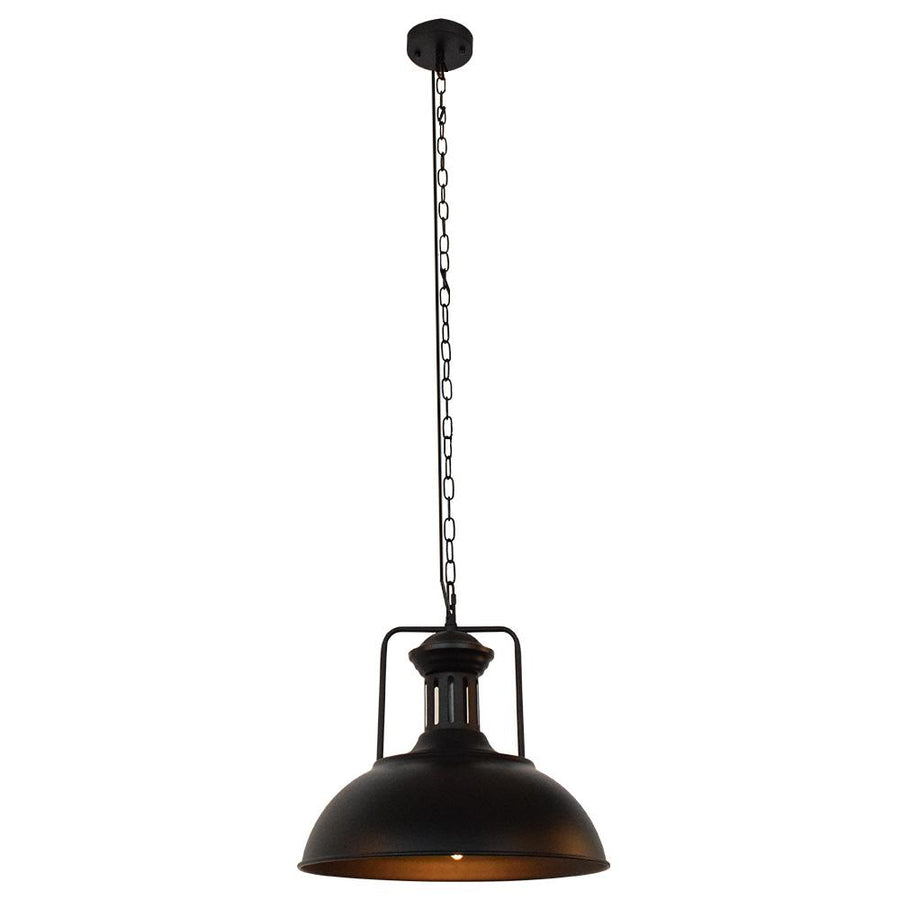 Farmhouze Light - OpenBox - Industrial Single Dome Pendant Light - Pendant - Rusty - 