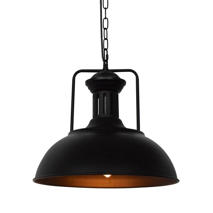 Farmhouze Light - OpenBox - Industrial Single Dome Pendant Light - Pendant - Rusty - 