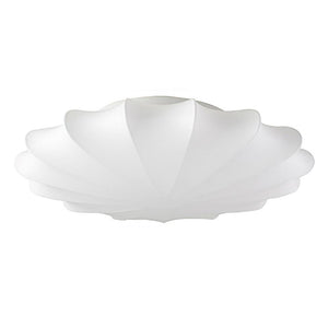 Farmhouze Light - OpenBox - Mid - century White Silk Flush Mount Light - Ceiling Light - L - 