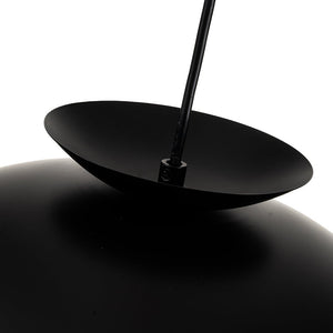 Farmhouze Light - OpenBox - Scandinavian Single Metal Dome Kitchen Pendant - Pendant - Black - 