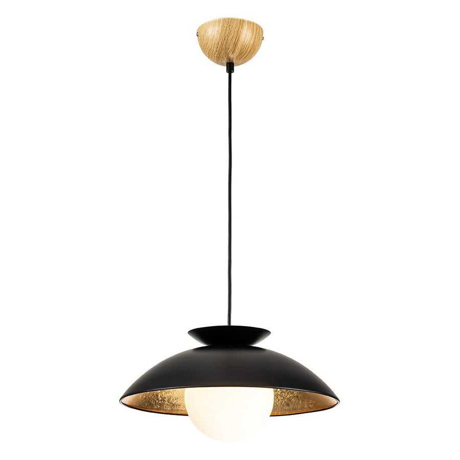 Farmhouze Light - OpenBox - Scandinavian Single Metal Dome Kitchen Pendant - Pendant - Black - 