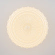 Load image into Gallery viewer, Farmhouze Light - Rococo Round Embossed Milky Glass Dimmable LED Semi Flush - Ceiling Light - White Glass (Back Order) - 
